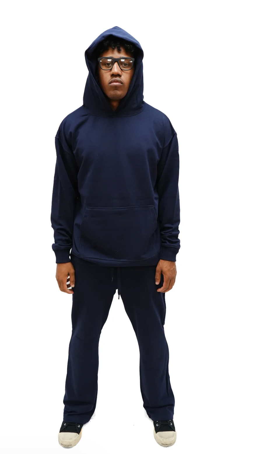 Suntees Premium Apparel Brands French Terry Hoodie and Stacked Pants Set