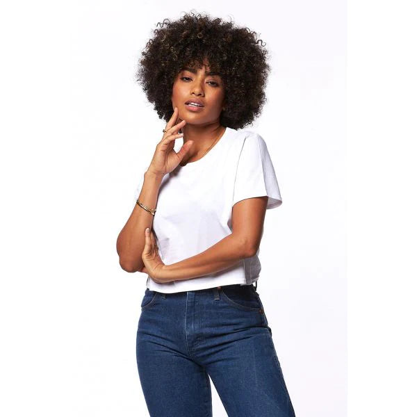 Smart Blank Adult Crop Tee