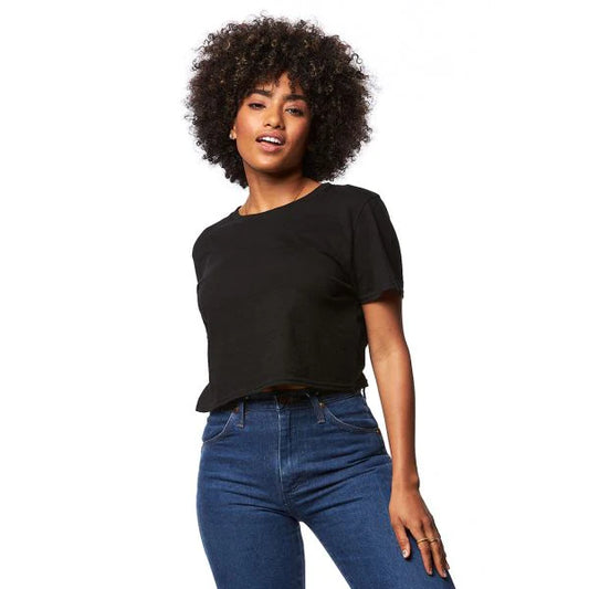 Smart Blank Adult Crop Tee